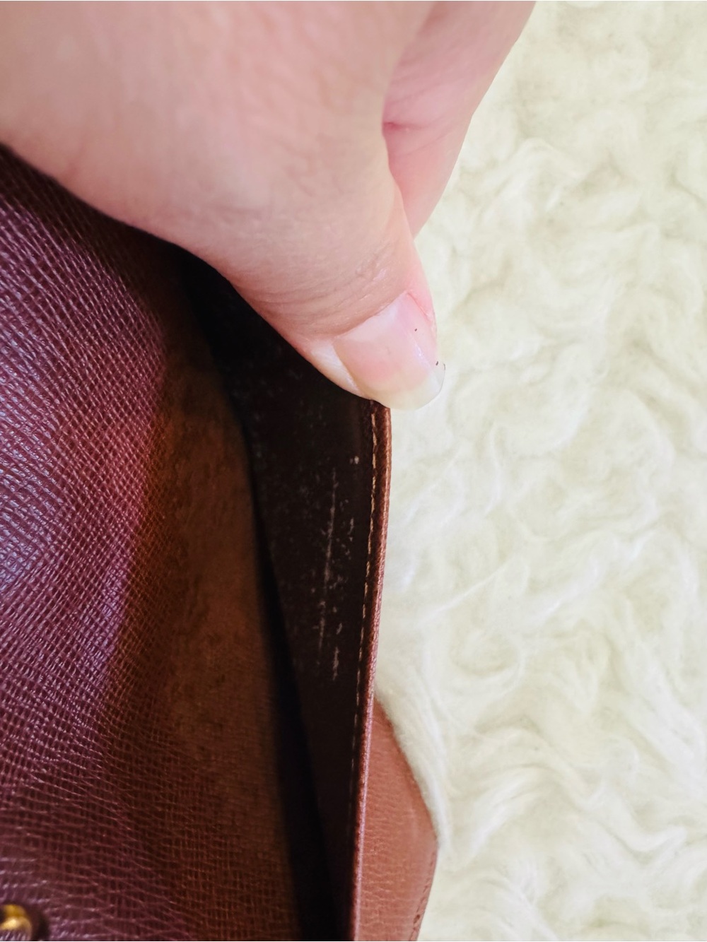 Louis Vuitton Brown Monogram Canvas Agenda Cover - Picture 11 of 12